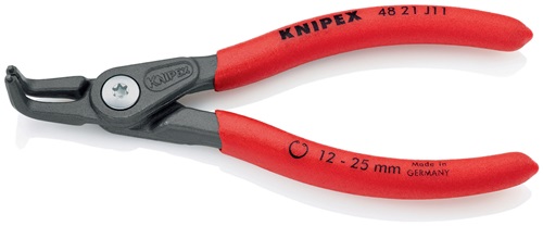 Precision circlip pliers J 11 for bore diameter 12-25 mm length 130 mm KNIPEX