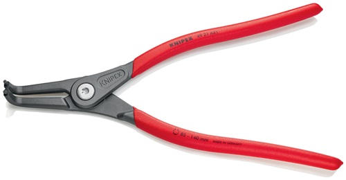 Outer fixing ring pliers A 41 for shaft diameter 85-140 mm length 305 mm KNIPEX