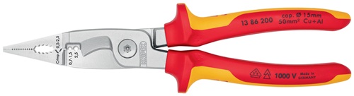 CLEŞTE PATENT +MANERE ISOLATE KNIPEX 13M