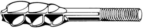 Tige de scellement type E DIN 529 E Acier Electro zingué 4.6