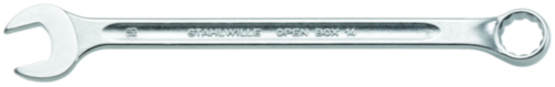 Combination spanner OPEN-BOX 14 AF 7 mm length 135 mm shape B chrome alloy steel