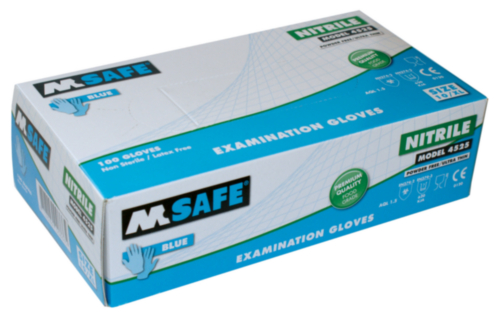M-Safe Wegwerphandschoenen Nitril 4525 SIZE L