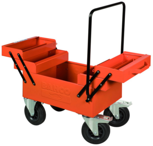 BAHC METAL TOOL BOX ON WHEELS 1497MBW