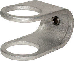 Clamp on fitting type 160 Cast iron Hot dip galvanized C-42,4mm