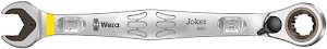 Open-end ring ratchet spanner Joker width across flats 10 mm length 159 mm rever
