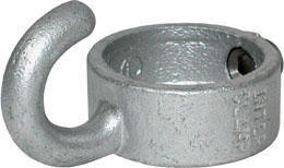 Collar with hook type 182 Cast iron Hot dip galvanized