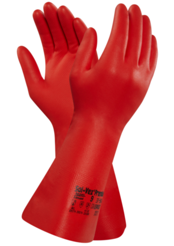 Ansell Chemical resistant gloves Solvex 37-900 SIZE 8