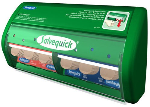 Salvequick Band aid dispenser 23X12X5,5 (7310614907002)