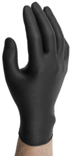 ANSE 100PC GLOVE MCRFLX 93-852 BLCK S10