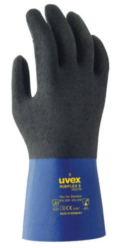 Uvex Chemisch bestendige handschoenen Nitril RUBIFLEX XG27B SIZE 10