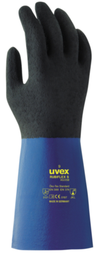 Uvex Handschoenen Katoen RUBIFLEX XG35B 9