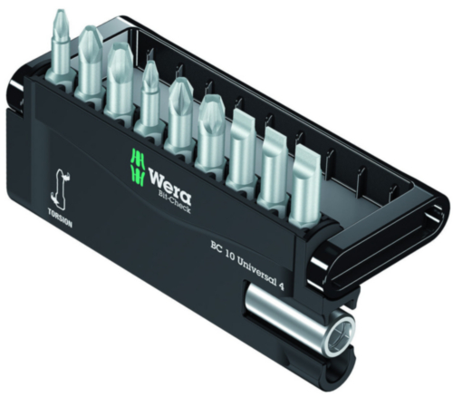 WERA BIT-CHECK 10 UNI 4 10PC