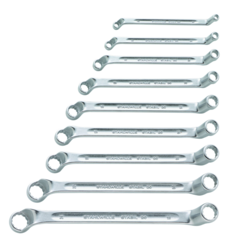 Stahlwille Double ended ring spanner sets 20/9 20/9 MIDI