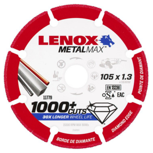 Lenox Disco de corte 105X1.3X15.9MM