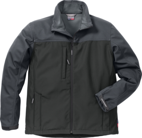 Fristads Kansas Softshell veste 4119 SSR 113930 Noir/Gris S