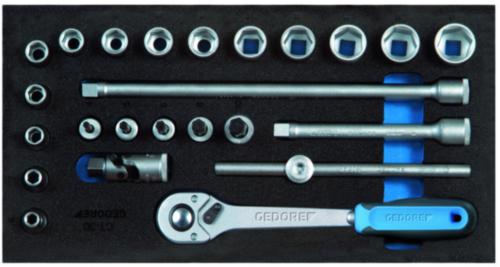 Gedore Socket sets 3/8