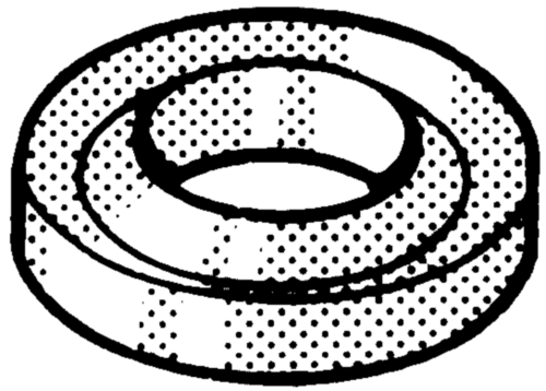 DUBO rögzítő gyűrű hatlapfejű csavarokhoz és csavaranyákhoz Műanyag Poliamid (nejlon) 6 Fehér