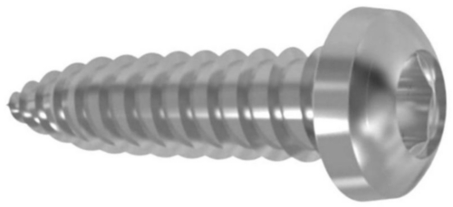 Tornillo cabeza cilindrica hexalobular ISO 14585 C Acero inoxidable (Inox) A2