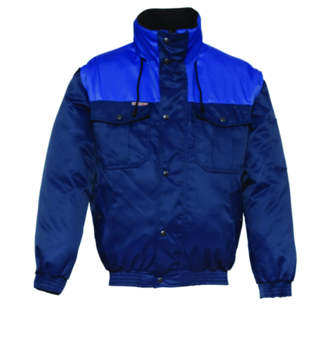Havep Jacket 5065 Navy blue/Cornflower blue M