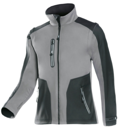 Sioen Softshell jacket Torreon 624Z Grey/Black L
