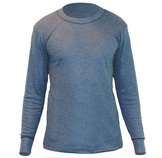 THERMAL SHIRT MANCHE LONGUE BLEU, M