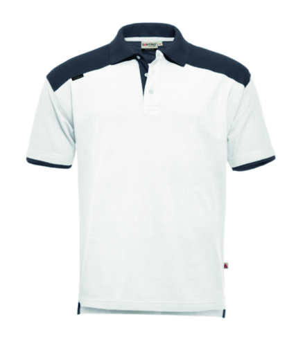 Santino T-shirt Tivoli White/Grey M