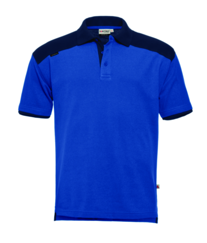 Santino T-shirt Tivoli Tivoli Korenblauw/Marineblauw XL
