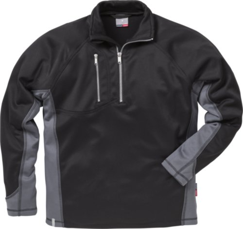 Fristads Kansas Sweater 114033 Black/Grey 3XL