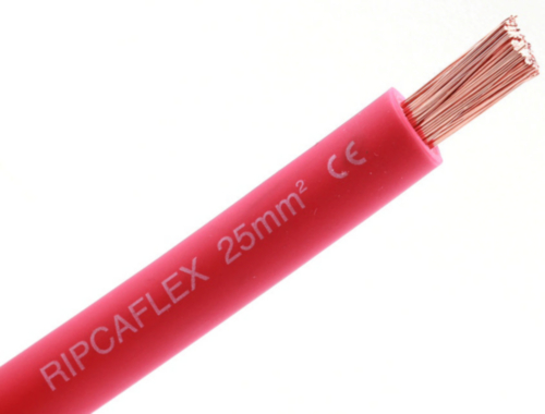 RIPCA 10M 25FLEXRED BATTERY CABLE