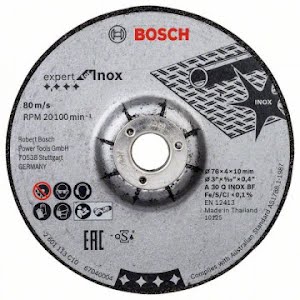 Bosch Slijpschijf INOX 76X4X10MM
