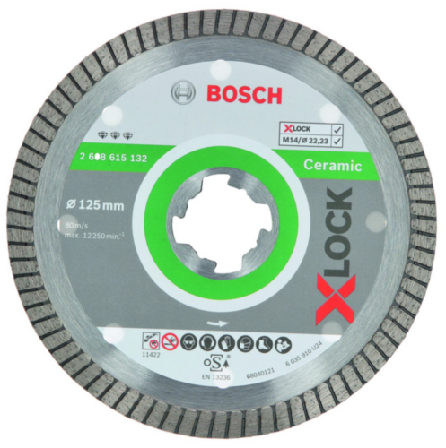 Bosch Diamantschijf 125X22,23X1,4X7MM