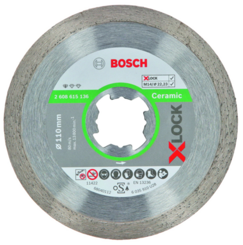 Bosch Disque diamant 110X22,23X1,6X7,5