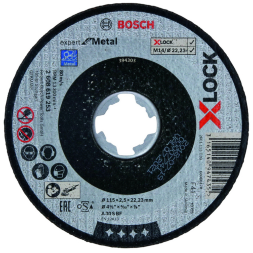 Bosch Disco de corte M 115X2.5X22.23MM