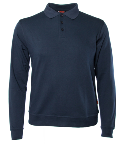 M-Wear Polo sweater 6140 Navy blue 3XL