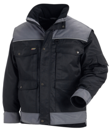 Blaklader Winter jacket 4886 Black/Grey S