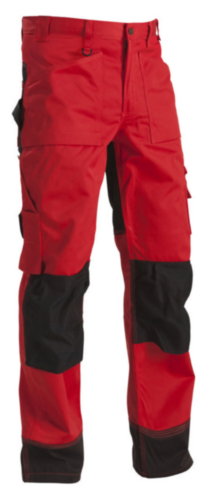 Blaklader Pantalon de travail 1523 Rouge/Noir C50