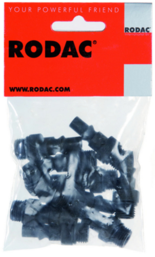 RODA 10PC ISO06 MALE PLUG+O-RNG 1/4