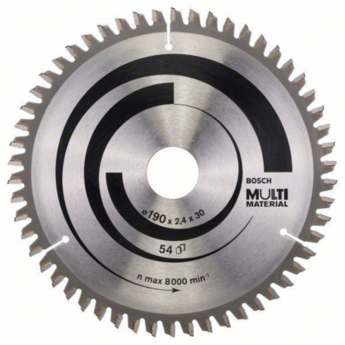 Bosch Circular saw blade MULTIMAT 190X30 54T