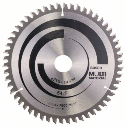Bosch Hoja de sierra circular MULTIMAT 210X30 54T