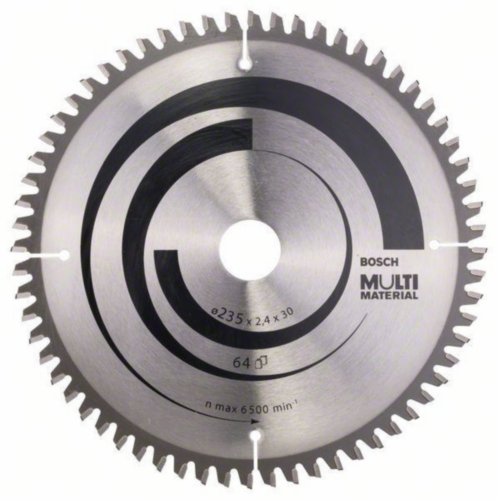Bosch Circular saw blade MULTIM 235X30/25 64T