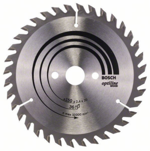 Bosch Circular saw blade OPTILINE 150X20 36T