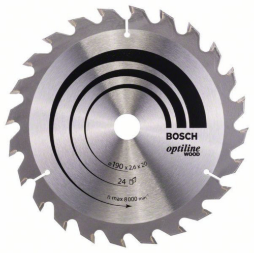 Bosch Lame de scie circulaire OPTLNE 190X20/16 24T