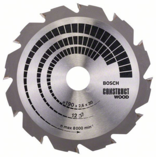 Bosch Circular saw blade CONW 190X30/20 12T