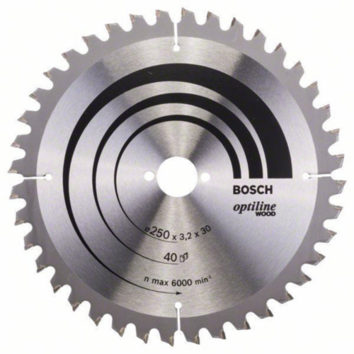 Bosch Circular saw blade RADIALE 250X30 40T