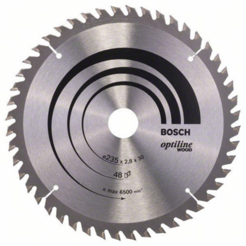 Bosch Circular saw blade OPTLNE 235X30/25 48T
