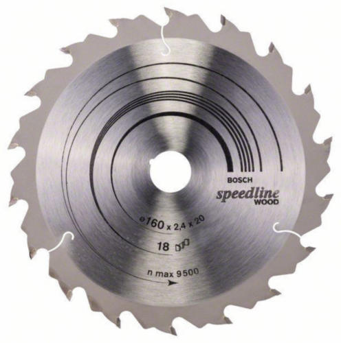 Bosch Circular saw blade SPEEDL W 160X20 18T