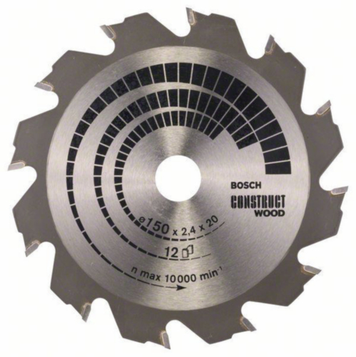 Bosch Circular saw blade CONSTRW 150X20 12T