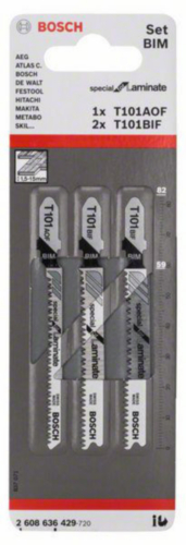 Bosch Jigsaw blade T101 BIF+T101 AOF