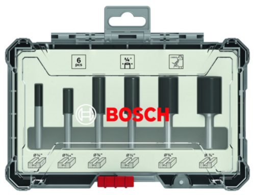 Bosch Milling set 1/4IN