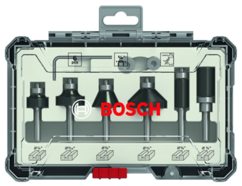 Bosch Milling set 1/4IN